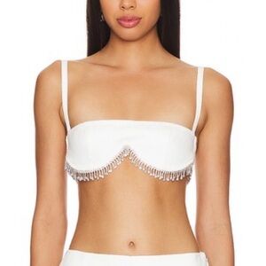 NWT-Peyton Bra Top in White